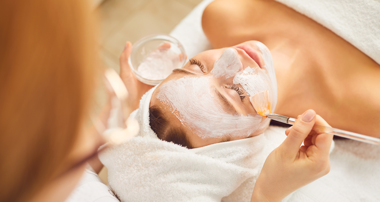 Elegant spa treatment room with soothing ambiance and high-end amenities.